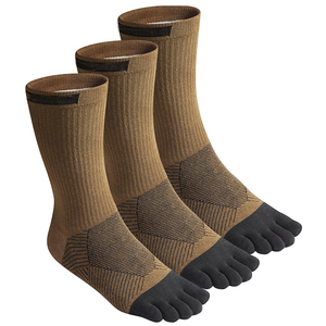 5 Toes Crew Chaussettes de course en coton Athles - Product Image 4
