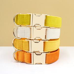 Nuevos Productos <span class=keywords><strong>2026</strong></span> Collar de Perro Único de Lujo, Collar de Perro Colorido y Elegante, Collares de Perro Clásicos Serie Verde, Collares de Terciopelo Suave para Mascotas - Product Image 2