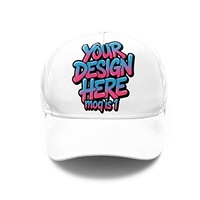 Nueva Gorra de Béisbol de Lona de Seis Paneles Curvada, Elegante y Personalizable, con Estampado Animal, Ajustable, Unisex, con Transferencia Térmica
