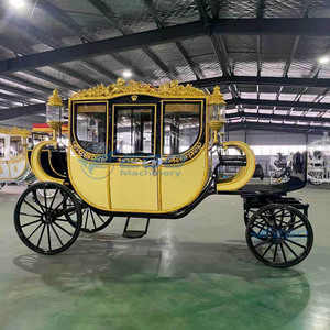 รถม้าไฟฟ้าสำหรับงานแต่งงานสุดหรู ปี 2026 รถม้าราชวงศ์แบบพิเศษสำหรับขาย - Product Image 6
