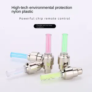 Lumière de vélo de montagne accessoires de vélo bâton fluorescent lumière de pneu de roue lumière de buse de gaz de vélo - Product Image 4