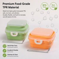 Bol pliable en silicone pour animaux de compagnie, personnalisé, portable, 2 en 1, pour nourriture et eau, pour chiens et chats, durable, non toxique