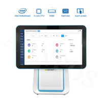 Aonpos Terminal de commande de restaurant sans fil Windows 15 pouces Caisse enregistreuse Tablette tout-en-un Terminal de position
