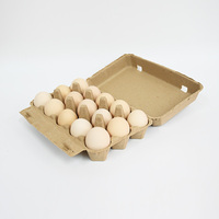 Paquete Familiar de Bandejas de Papel para Huevos de 18/20 Celdas, Caja de Pulpa Biodegradable, Embalaje Resistente a Impactos para Compras al por Mayor y Compras a Granel