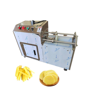 Máquina Cortadora de Papas Fritas y Verduras/Frutas de Acero Inoxidable Industrial - Cortadora de Papas Multifuncional - Product Image 1