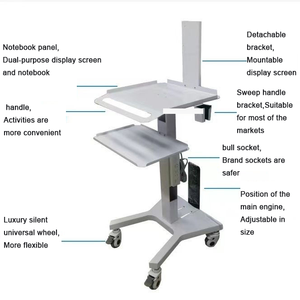 Carro de escáner Dental médico Foshan meite, carro de escáner intraoral, carro de herramientas con bandeja de soporte, estación de trabajo móvil Hoder - Product Image 4