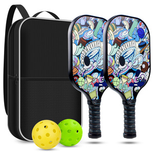 Pala de Pickleball de Fibra de Vidrio con Impresión UV Personalizada Gratuita, Núcleo de Panal de Abeja de 10.5-16mm, para Entrenamiento de Jugadores Profesionales - Product Image 4