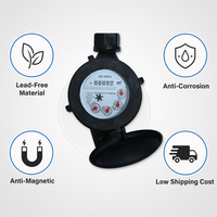 High Precision ISO 4064 Class B Multi Jet Dry Type Mechanical Water Meter with IP68 Protection for Residential Use