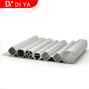 Flexible magra tubería para el almacén rack de almacenamiento de aluminio sistema de estanterías de - Product Image 1