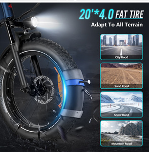 Bicicletta Elettrica da Città con Telaio in Lega di Alluminio, 7 Velocità, Pneumatici Fat, Pieghevole, Batteria 48V 15AH, Autonomia 60-80km, per Adulti, Conveniente - Product Image 3