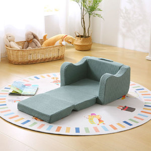 Giving Tree Kids Sofa <b>Bed</b> Foldable High Density <b>Sponge</b> Boneless Compressed Furniture For Children 3 Years And Above - Product Image 4