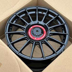 Jantes en alliage de haute qualité neuves de 17, 18 et 19 pouces, 5x108, 5x112, 5x114.3, 5x120 mm, noir mat, forgées, pour modèles universels - Product Image 3