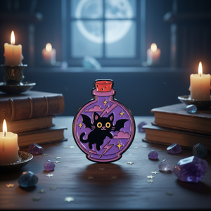 Vente flash : Épinglette en métal émaillé créative d'Halloween, motif animal <span class=keywords><strong>chauve</strong></span>-<span class=keywords><strong>souris</strong></span> <span class=keywords><strong>noir</strong></span>, style punk horrifiant, cadeau idéal - Product Image 4