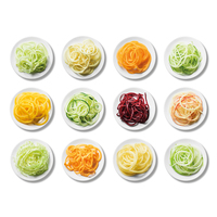 Gadget de cuisine simple et pratique, coupe-légumes en spirale multifonction, mini hachoir à aliments, écologique