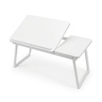 Meja Lipat Kayu Portabel OEM Baru untuk E-Reader, Tempat Tidur, Meja Kerja, Desain Modern, untuk Gaming, Dapat Disesuaikan, Praktis
