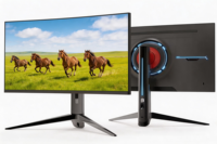Nouveau Moniteur de Jeu LCD 240Hz en Stock avec Haut-parleur Intégré, Taux de Rafraîchissement Élevé pour l'Esports et les Jeux Compétitifs, Livraison Rapide