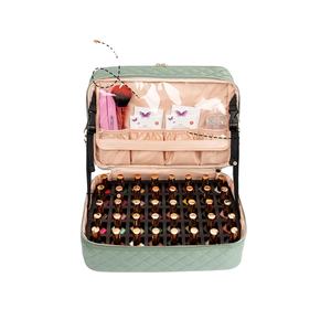 Échantillon gratuit Sac thermique portable en nylon imperméable à l'eau Maquillage Grande capacité - Product Image 1