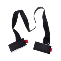 Sangle de transport réglable et durable pour bâtons de ski alpin pour homme, avec poignée et sangles souples, respectueuse de l'environnement