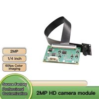 Module de caméra binoculaire USB 2MP OV2732, 60fps 1080p, carte FPC séparée, faible consommation 110mW, -40°C ° C~85 ° C, MIPI/DVP pour l'IoT et le sport