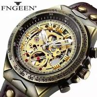 Binbond Fngeen A275 275 Montre homme de style rétro, étanche, automatique, mécanique, de luxe, pour homme