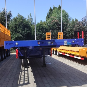 Semirremolque de Plataforma Plana para Transporte de Contenedores de 50 Toneladas y 13 Metros, 3 Ejes, Producto Popular de Fábrica - Product Image 5