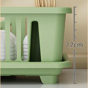 Tissu vaisselle étagère de rangement égouttoir bol plateau évier étagère de rangement vaisselle ménage <span class=keywords><strong>cuisine</strong></span> comptoir baguettes filtre eau - Product Image 6