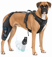 Genouillère pour chien à large bande de maintien sans SBR, avec doublure douce, pour luxation de la rotule, jambe arrière, post-opératoire, manchon articulaire pour animaux de compagnie, vente en gros