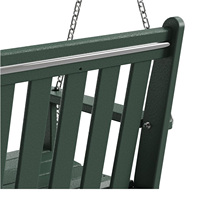 Fauteuil suspendu de jardin moderne avec structure en fer et tissu HDPE imperméable, mobilier de loisirs
