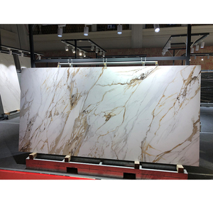 Realgres Tấm Lát Sàn Gốm Mờ Màu Vàng Trắng Tấm Lát Đá Cẩm Thạch Kích Thước Lớn Tấm Ốp Tường Phòng Tắm Bằng Sứ Hoàn Thiện Mềm Mại - Product Image 6