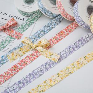 Ruban floral tissé en cuir pur fait main de 2,5 cm, style pastoral japonais, pour collier DIY, fleur de robe, nœud de chapeau, Chine, livraison en 7 jours - Product Image 4