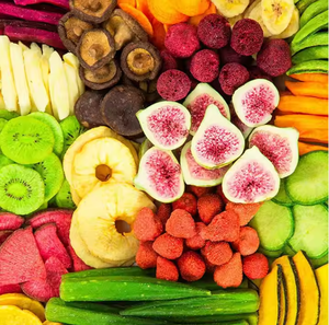Setas deshidratadas listas para comer, aperitivos de frutas y verduras mixtas, frutas crujientes dulces, verduras que incluyen frutas secas con agua a granel - Product Image 5