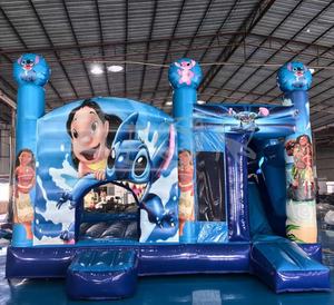 Prezzo di fabbrica gonfiabile casa di rimbalzo all'aperto di salto castelli rimbalzanti Combo per il noleggio del partito - Product Image 3