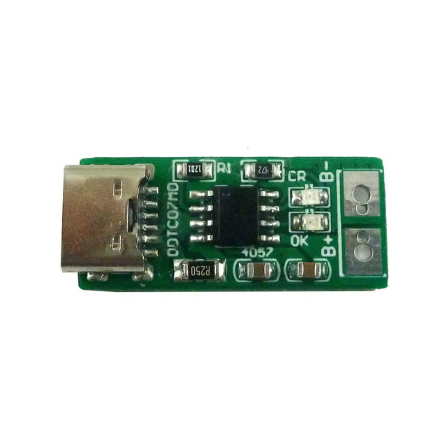 USB-C USB 5V to 4.2V 4.35V Li-ion Li-Po Lithium Battery Charger Module for 3.7V 3.8V 18650 Cell Phone Battery
