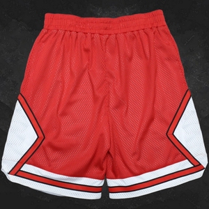 Custom Logo Men's Drawstring Breathable Eco-Friendly Vintage Style 220gsm Double <b>Layer</b> Mesh Fabric Board Shorts for Summer - Product Image 5