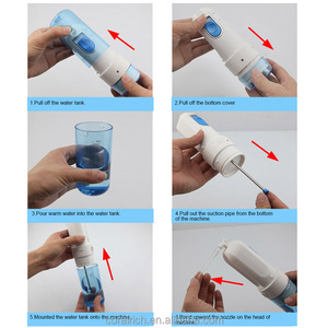 Profesional sin tirantes Aqua cuidado Dental Spa Oral agua Flosser hilo - Product Image 6