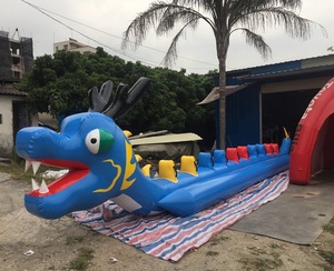 Offre Spéciale : Bateau Dragon Gonflable Professionnel de Qualité Supérieure pour Jeux Sportifs, en Bâche PVC 0,9 mm PLATO – Meilleure Qualité - Product Image 1