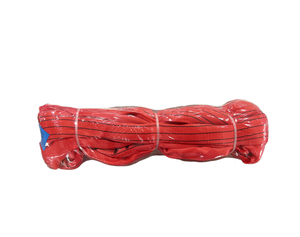 Vô tận Vòng <span class=keywords><strong>Sling</strong></span> Màu Đỏ 5ton bán buôn nhà máy Vòng <span class=keywords><strong>Sling</strong></span> an toàn 5t mềm nâng - Product Image 4