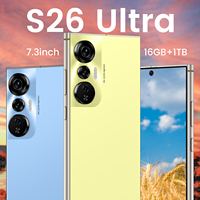Nouveauté 2025 : Smartphone S26 ULTRA 5G LTE, Écran HD 7,3 Pouces, Appareil Photo 108MP, Processeur Deca Core Snapdragon Série 800, Téléphone Android