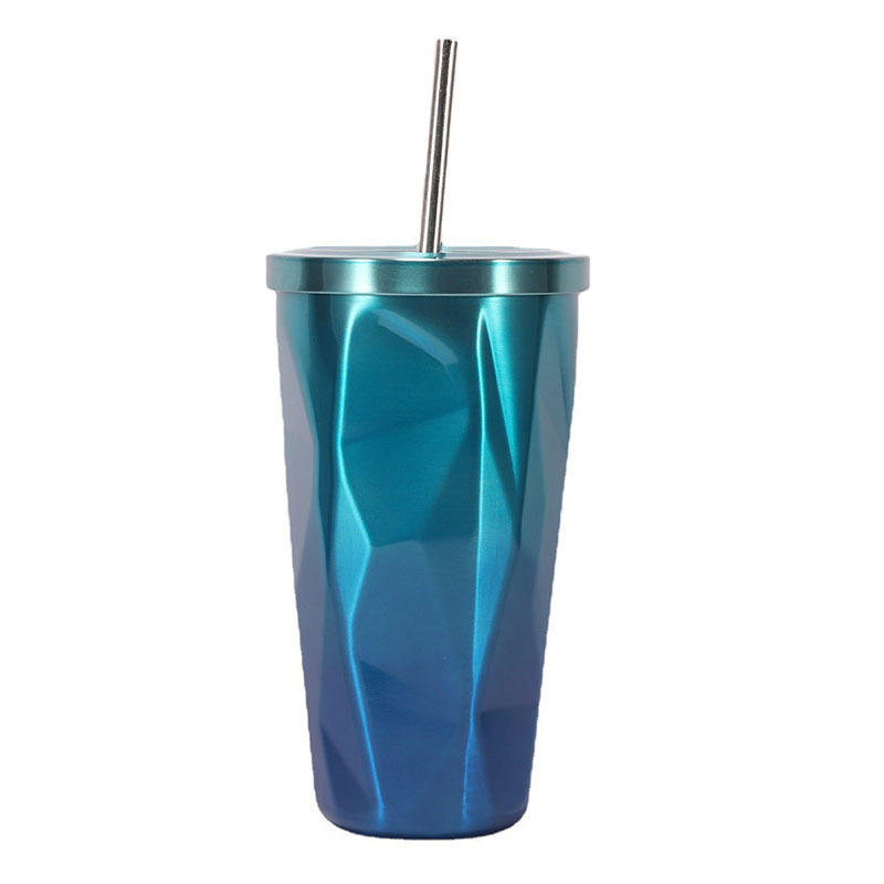 Gradient blue [straw style]