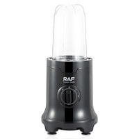 Extracteur de Jus Électrique RAF R.2866 4-en-1, Mixeur, Broyeur et Hachoir 800ml pour Boissons Fraîches