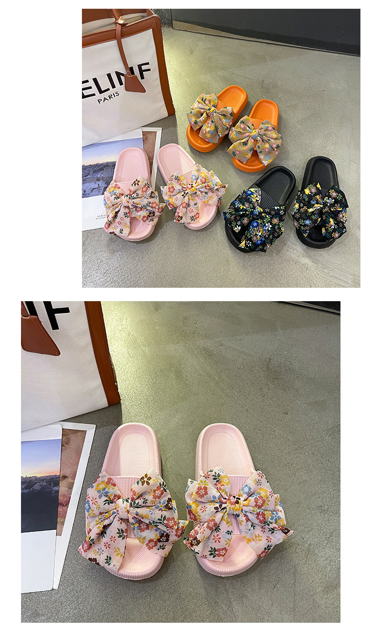 Women EVA Platform Slippers Cute Home Slides Summer Beach Sandals Fashion Flat Shoes