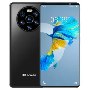 Schnelles Drop-Schiff Original Mate 50 Pro entsperrtes Handy 5,8 Zoll Big Screen 12GB 512GB Dual SIM Android 5G Smartphone