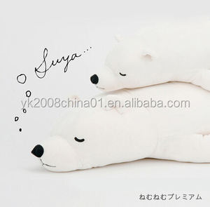 Mini Oso Polar blanco de fabricante profesional, juguete de peluche, algodón Unisex, bordado suave, PP, uso doméstico, venta al por mayor - Product Image 5