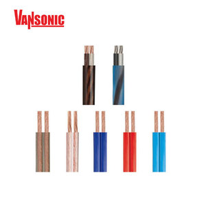 Câble de haut-parleur audio pour voiture Vansonic, prix d'usine, 12ga AWG, 100% cuivre OFC - Product Image 2