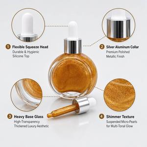 Spray Corporal Brillante MLM, <span class=keywords><strong>Iluminador</strong></span> Corporal, Bronceador, <span class=keywords><strong>Iluminador</strong></span> con Brillo, Secado Rápido, No Pegajoso, Marca Privada, Fábrica OEM ODM - Product Image 2