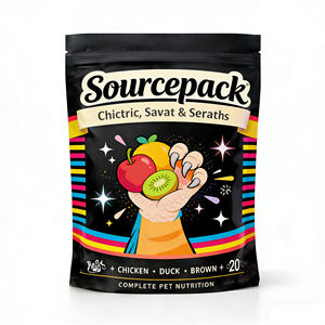 Recipiente de Nutrição para Animais de Estimação Reutilizável Material Transparente Mono Pe para Programas de Suprimento de Ração - Product Image 1