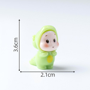 Lan Tong – poupée en résine mignonne, jouet en peluche, étoile à câliner, ornement de bureau de voiture, petite décoration, cadeau pour enfants et adultes - Product Image 4