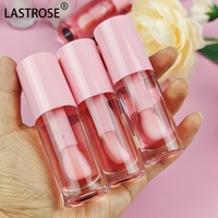 Baume à lèvres transparent rose végétalien tendance aux fruits, marque privée, hydratant, longue tenue, changeant de couleur, huile repulpante pour les lèvres
