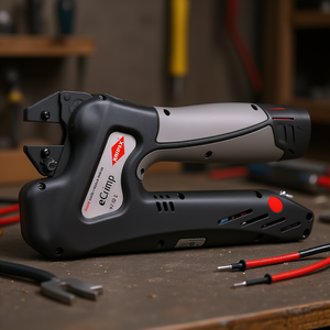 Herramienta de crimpado electromecánica universal Knipex eCrimp para matrices intercambiables - Product Image 3