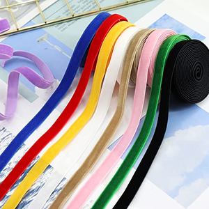 Cinta de Terciopelo Personalizada con Logotipo de 3MM-100MM de un Solo Lado para Decoración de Regalos - Product Image 3